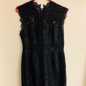 Forever 21 Black Cutout Dress